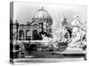 Fountain Coutan and Palace of Fine Arts, 1889-Science Source-Stretched Canvas