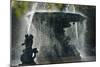 Fountain dating back to 1889, in the centre of the Praca Dom Pedro IV, with mythological statues. R-Mauricio Abreu-Mounted Photographic Print