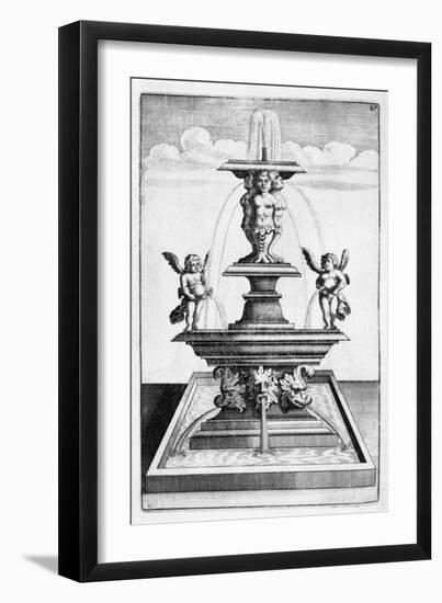 Fountain Design, 1664-Georg Andreas Bockler-Framed Premium Giclee Print