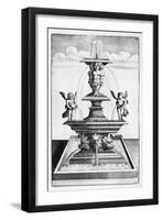 Fountain Design, 1664-Georg Andreas Bockler-Framed Giclee Print