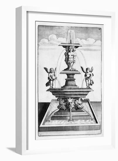 Fountain Design, 1664-Georg Andreas Bockler-Framed Giclee Print