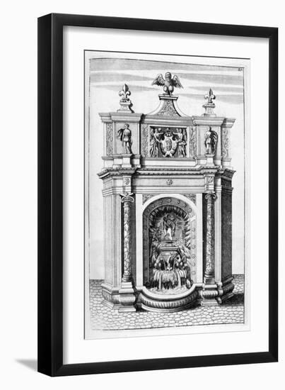 Fountain Design, 1664-Georg Andreas Bockler-Framed Premium Giclee Print