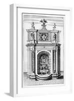 Fountain Design, 1664-Georg Andreas Bockler-Framed Giclee Print