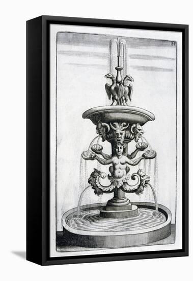 Fountain Design, 1664-Georg Andreas Bockler-Framed Stretched Canvas