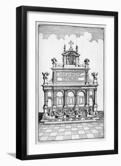 Fountain Design, 1664-Georg Andreas Bockler-Framed Giclee Print