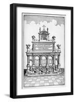 Fountain Design, 1664-Georg Andreas Bockler-Framed Premium Giclee Print