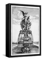 Fountain Design, 1664-Georg Andreas Bockler-Framed Stretched Canvas