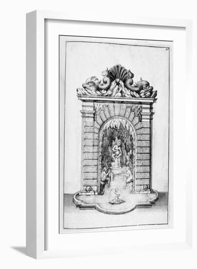 Fountain Design, 1664-Georg Andreas Bockler-Framed Giclee Print