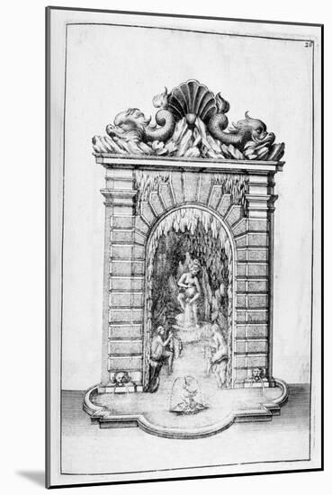 Fountain Design, 1664-Georg Andreas Bockler-Mounted Giclee Print