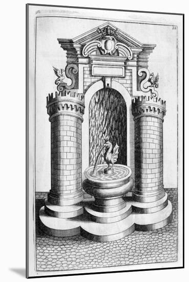 Fountain Design, 1664-Georg Andreas Bockler-Mounted Giclee Print