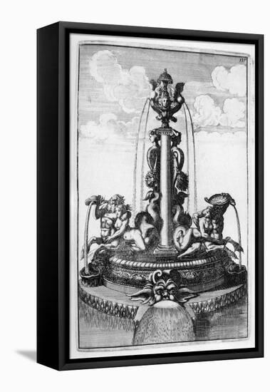 Fountain Design, 1664-Georg Andreas Bockler-Framed Stretched Canvas