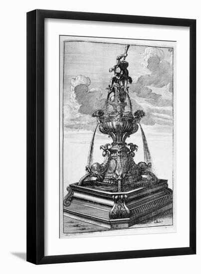 Fountain Design, 1664-Georg Andreas Bockler-Framed Giclee Print