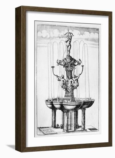 Fountain Design, 1664-Georg Andreas Bockler-Framed Giclee Print