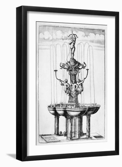 Fountain Design, 1664-Georg Andreas Bockler-Framed Giclee Print