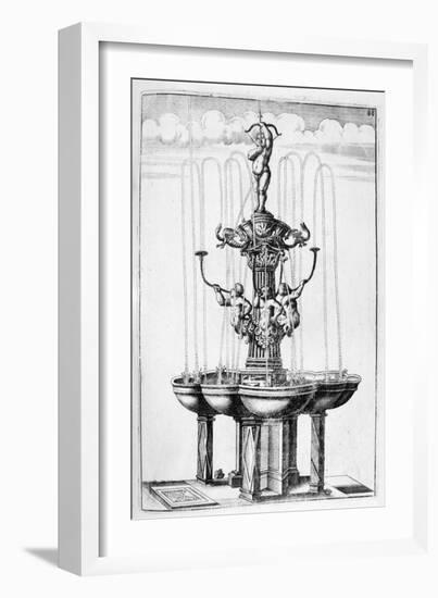 Fountain Design, 1664-Georg Andreas Bockler-Framed Giclee Print