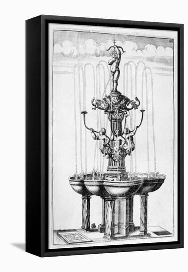 Fountain Design, 1664-Georg Andreas Bockler-Framed Stretched Canvas