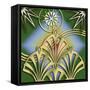 Fountain Design 1-Art Deco Designs-Framed Stretched Canvas