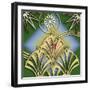 Fountain Design 1-Art Deco Designs-Framed Giclee Print