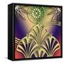 Fountain Design 4-Art Deco Designs-Framed Stretched Canvas