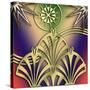 Fountain Design 4-Art Deco Designs-Stretched Canvas