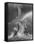 Fountain Fun-null-Framed Stretched Canvas