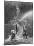 Fountain Fun-null-Mounted Photographic Print