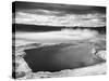 Fountain Geyser Pool, Yellowstone National Park, Wyoming, ca. 1941-1942-Ansel Adams-Stretched Canvas
