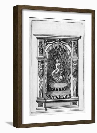 Fountain, Grotto Design, 1664-Georg Andreas Bockler-Framed Giclee Print