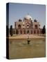 Fountain, Humayun's Tomb, Delhi, India, Asia-null-Stretched Canvas