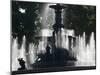 Fountain in a Park, General San Martin Park, Mendoza, Argentina-null-Mounted Photographic Print