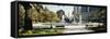 Fountain in a Park, Swann Memorial Fountain, Logan Circle, Philadelphia, Philadelphia County-null-Framed Stretched Canvas