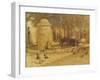 Fountain in a Provencal Village-Henry Herbert La Thangue-Framed Giclee Print