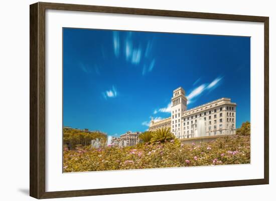 Fountain in Barcelona, Spain-boule-Framed Photographic Print