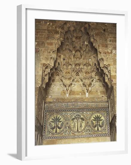 Fountain in Central Exedra in Zisa, 12th Century, Palermo, Italy-null-Framed Giclee Print