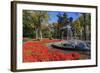 Fountain in City Garden, Odessa, Crimea, Ukraine, Europe-Richard Cummins-Framed Photographic Print