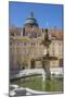 Fountain in courtyard of Abbey, Melk, UNESCO World Heritage Site, Lower Austria, Austria, Europe-Rolf Richardson-Mounted Photographic Print