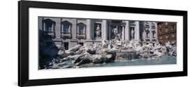 Fountain in Front of a Building, Trevi Fountain, Rome, Italy-null-Framed Photographic Print