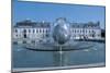 Fountain in Front of a Government Building-null-Mounted Giclee Print