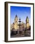 Fountain in Front of the Cathedral in Lima, Peru, South America-Charles Bowman-Framed Photographic Print