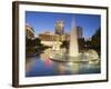 Fountain in Front of the Ceasars Palace Hotel, Strip, South Las Vegas Boulevard, Las Vegas, Nevada-Rainer Mirau-Framed Photographic Print