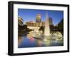 Fountain in Front of the Ceasars Palace Hotel, Strip, South Las Vegas Boulevard, Las Vegas, Nevada-Rainer Mirau-Framed Photographic Print