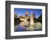 Fountain in Front of the Ceasars Palace Hotel, Strip, South Las Vegas Boulevard, Las Vegas, Nevada-Rainer Mirau-Framed Photographic Print
