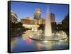 Fountain in Front of the Ceasars Palace Hotel, Strip, South Las Vegas Boulevard, Las Vegas, Nevada-Rainer Mirau-Framed Stretched Canvas