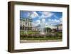 Fountain in Front of the Kazan Cathedral in St. Petersburg, Russia, Europe-Michael Runkel-Framed Photographic Print