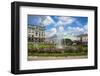 Fountain in Front of the Kazan Cathedral in St. Petersburg, Russia, Europe-Michael Runkel-Framed Photographic Print