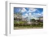 Fountain in Front of the Kazan Cathedral in St. Petersburg, Russia, Europe-Michael Runkel-Framed Photographic Print