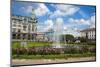 Fountain in Front of the Kazan Cathedral in St. Petersburg, Russia, Europe-Michael Runkel-Mounted Photographic Print