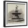 Fountain in Hyde Park, Sculptured by Alexander Munro-null-Framed Giclee Print
