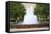 Fountain in Linn Park, Birmingham, Alabama, United States of America, North America-Richard Cummins-Framed Stretched Canvas