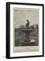 Fountain in Memory of William and Dorothy Wordsworth at Cockermouth-null-Framed Giclee Print